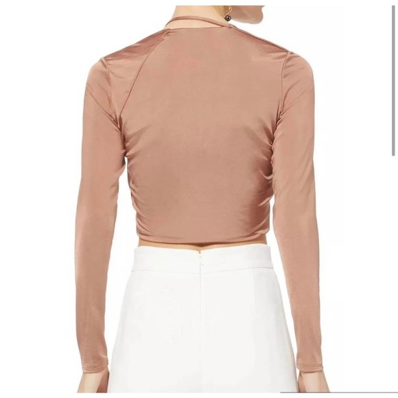 Michelle Mason Blush Crop Top - Medium - Picture 2 of 8